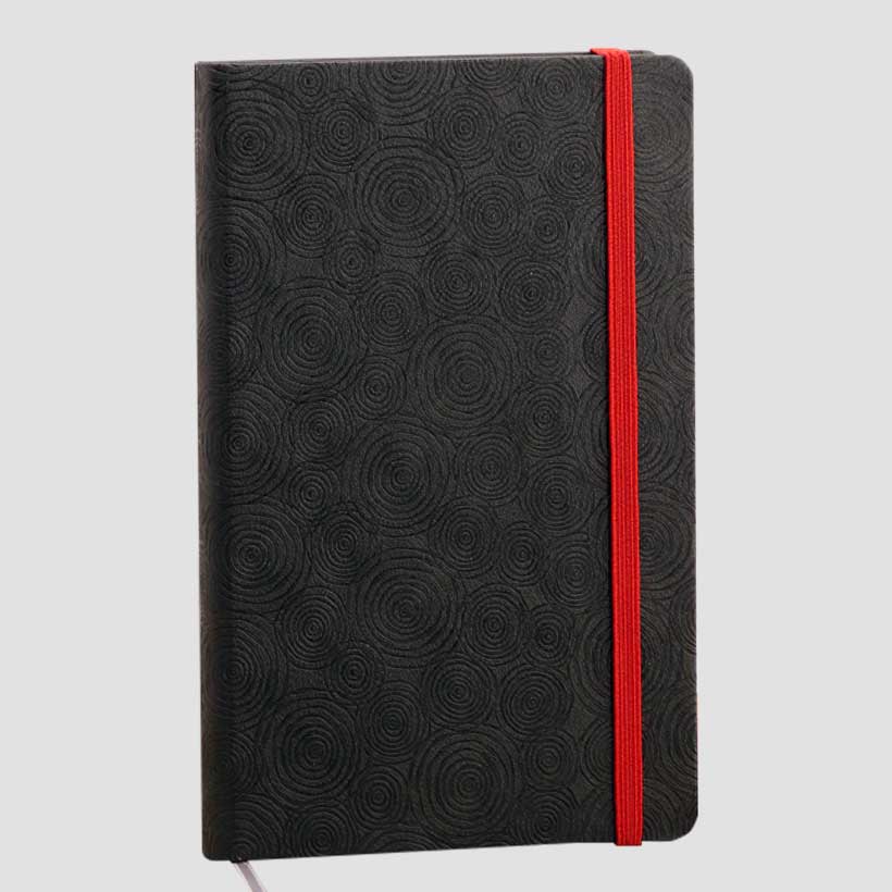 100% custom notitieboek met fuiul cover preegdruk