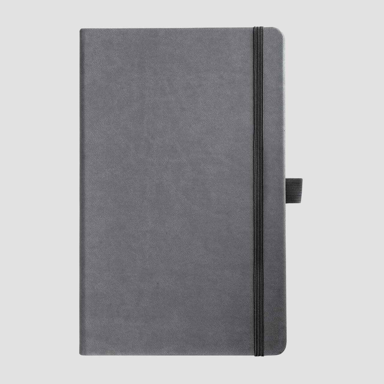 100% Custom notitieboek soft touch antraciet