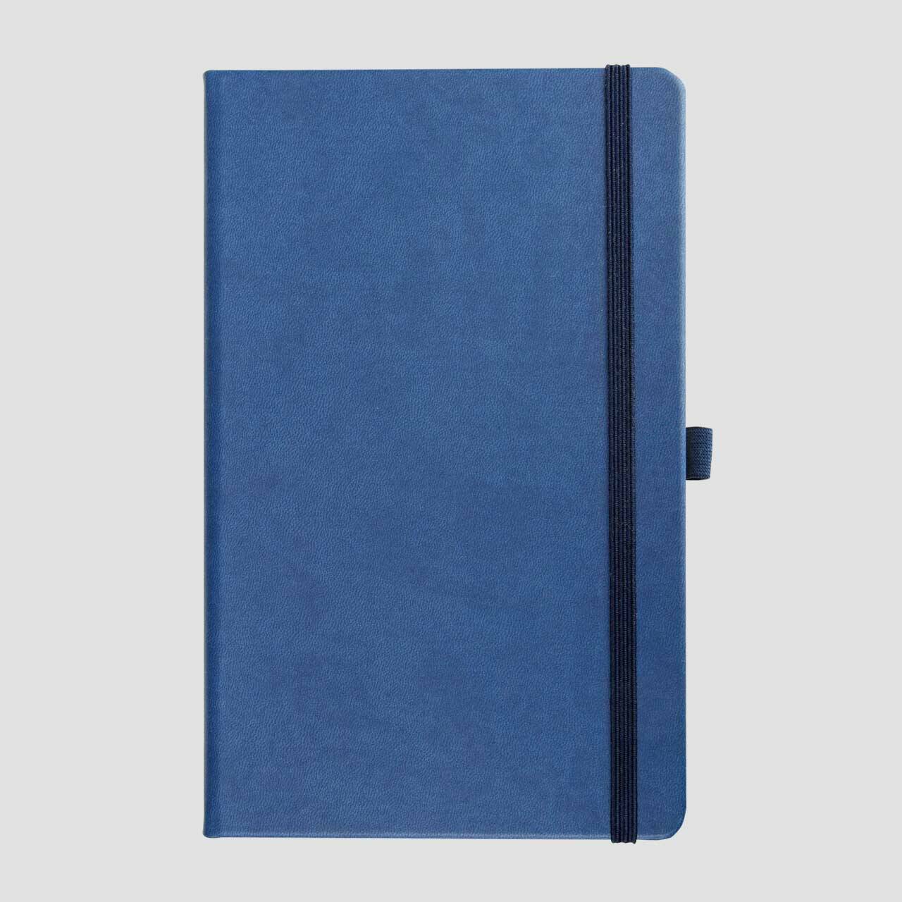 100% Custom notitieboek soft touch blauw