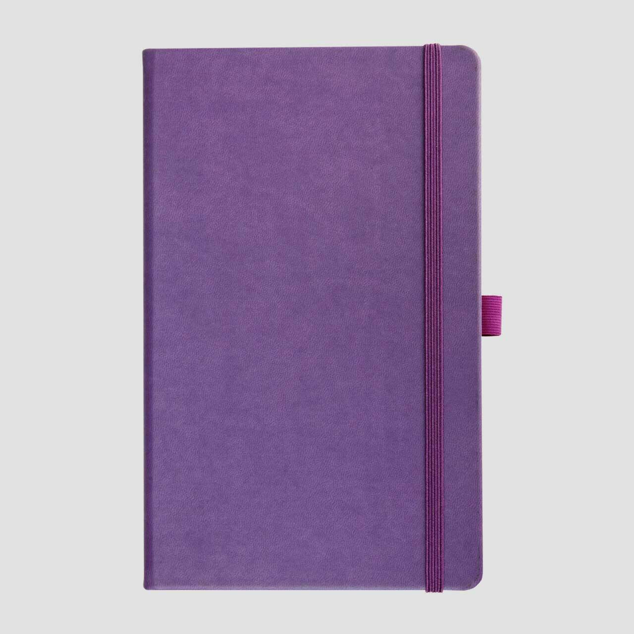100% Custom notitieboek soft touch paars