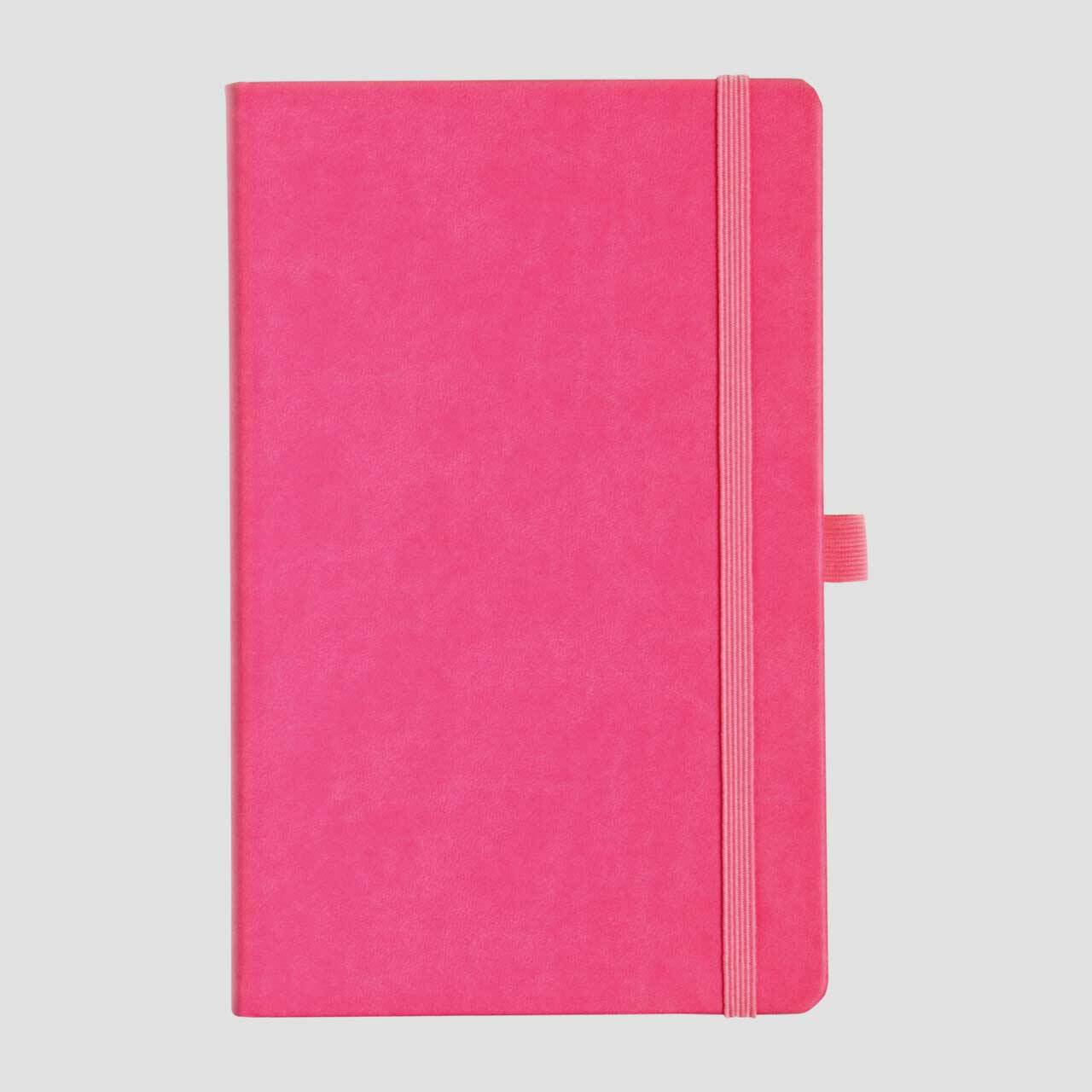 100% Custom notitieboek soft touch roze