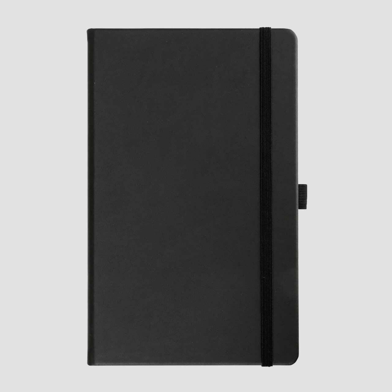 100% Custom notitieboek soft touch zwart