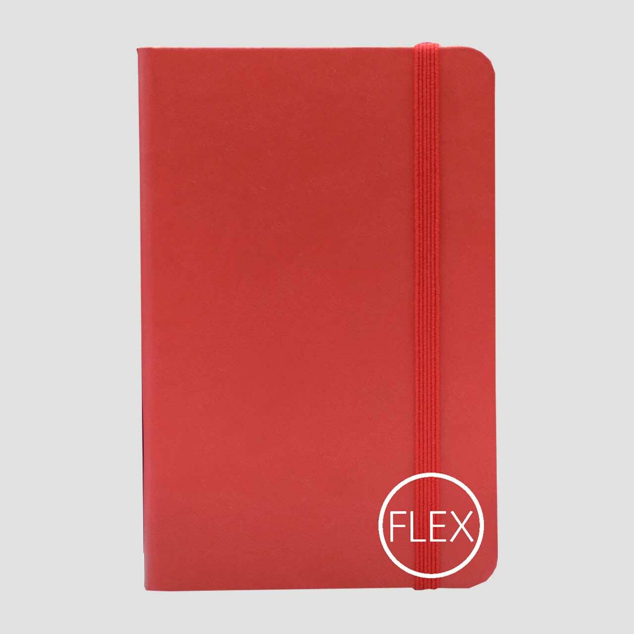 Castelli notitieboek soft touch rood