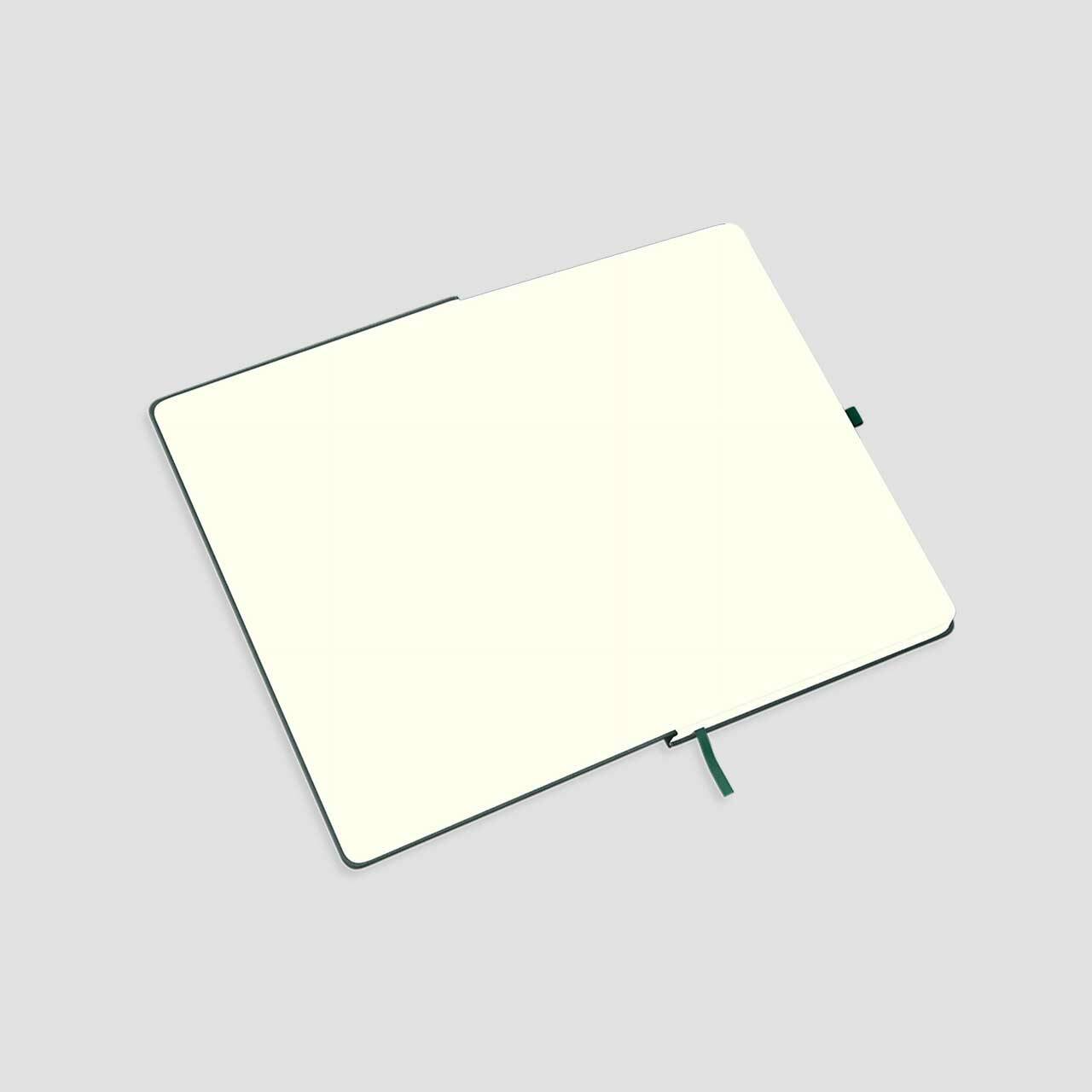 Mix&Match notitieboek opengeslagen spiegelbladen ivory