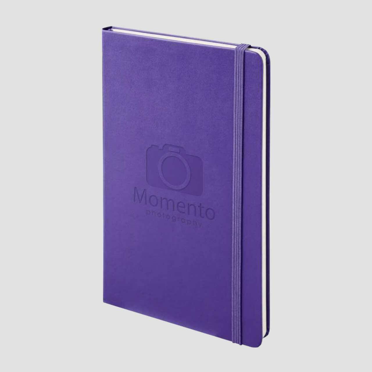 Moleskine notitieboek hard cover, paars