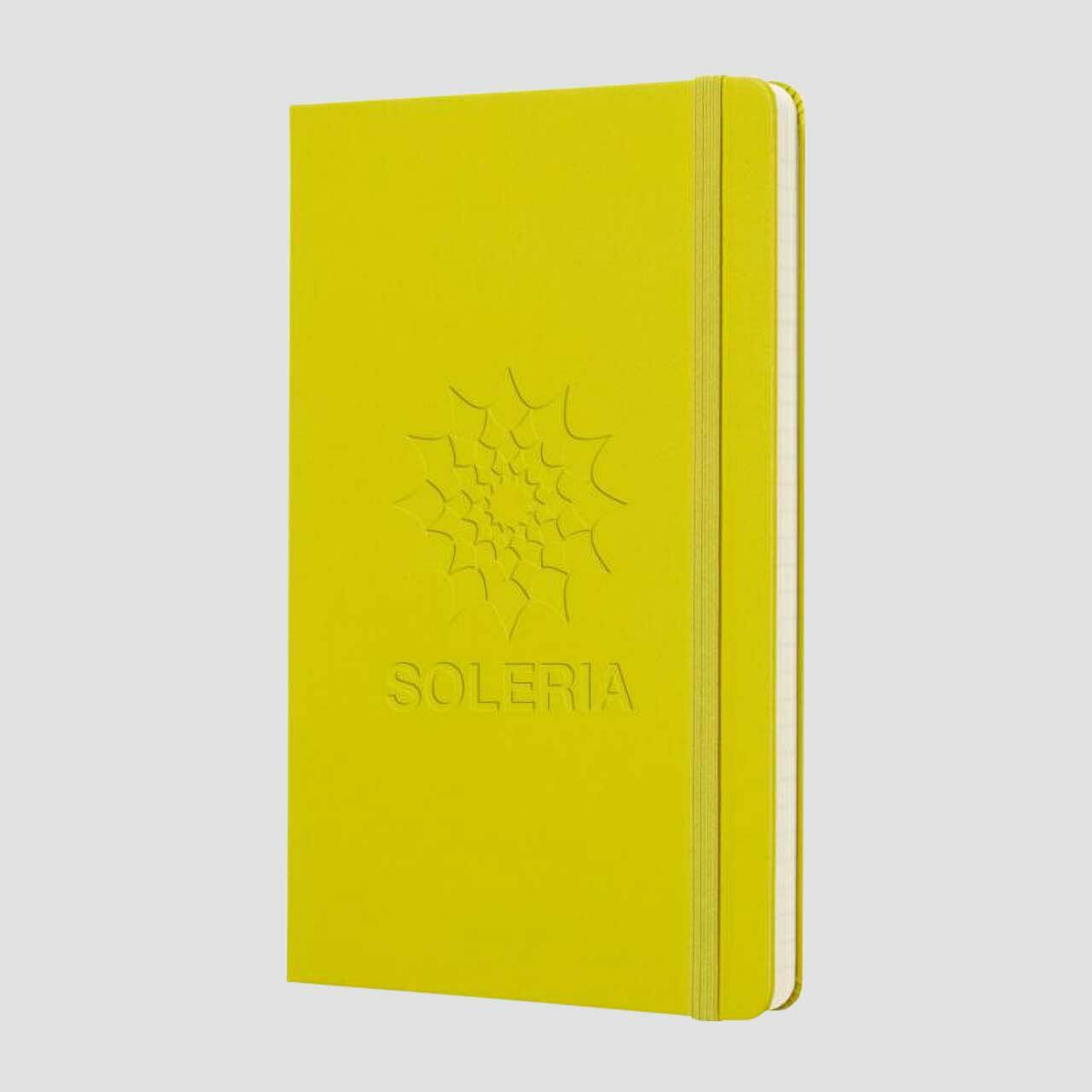 Moleskine notitieboek hard cover, geel