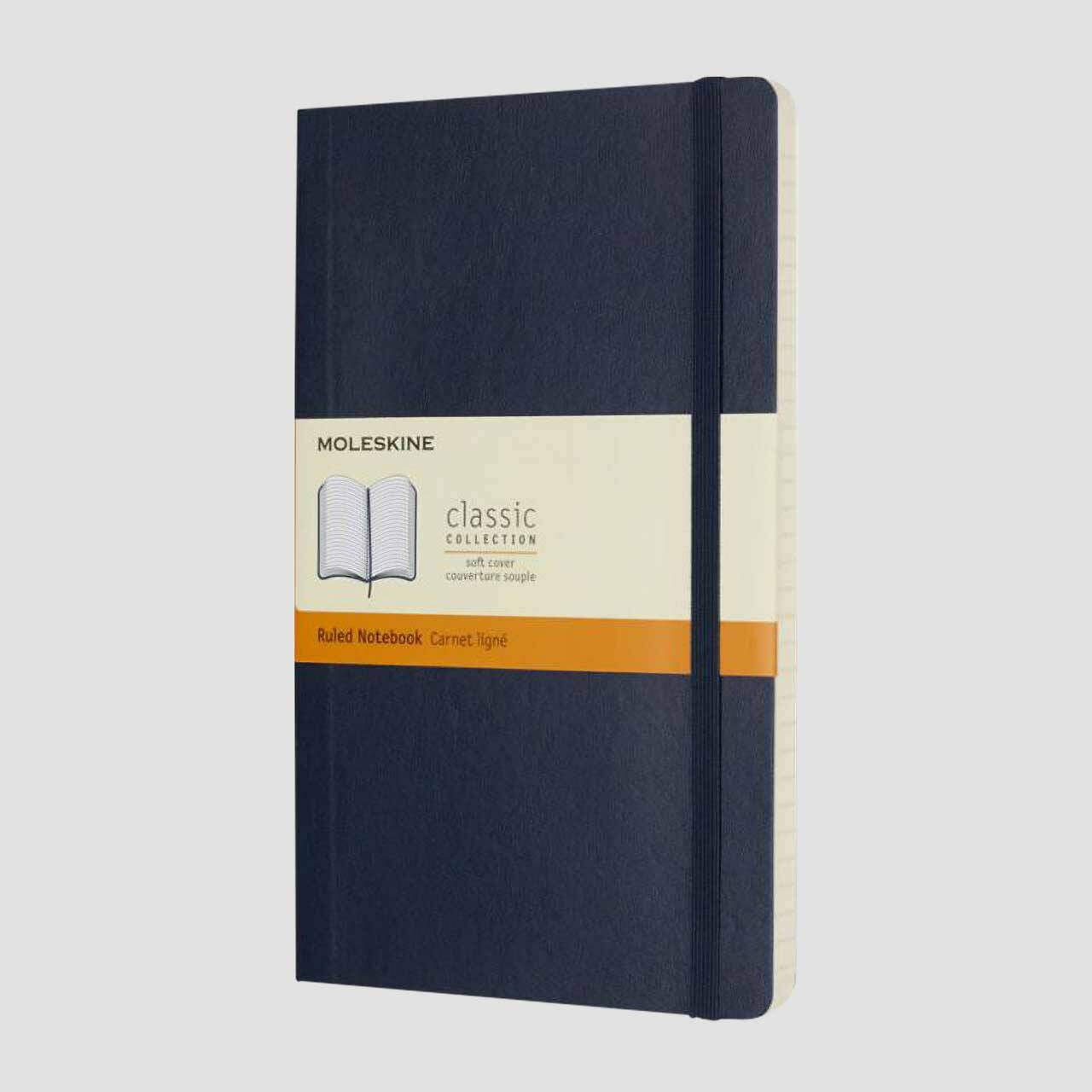 Moleskine notitieboek soft cover sapphire blauw