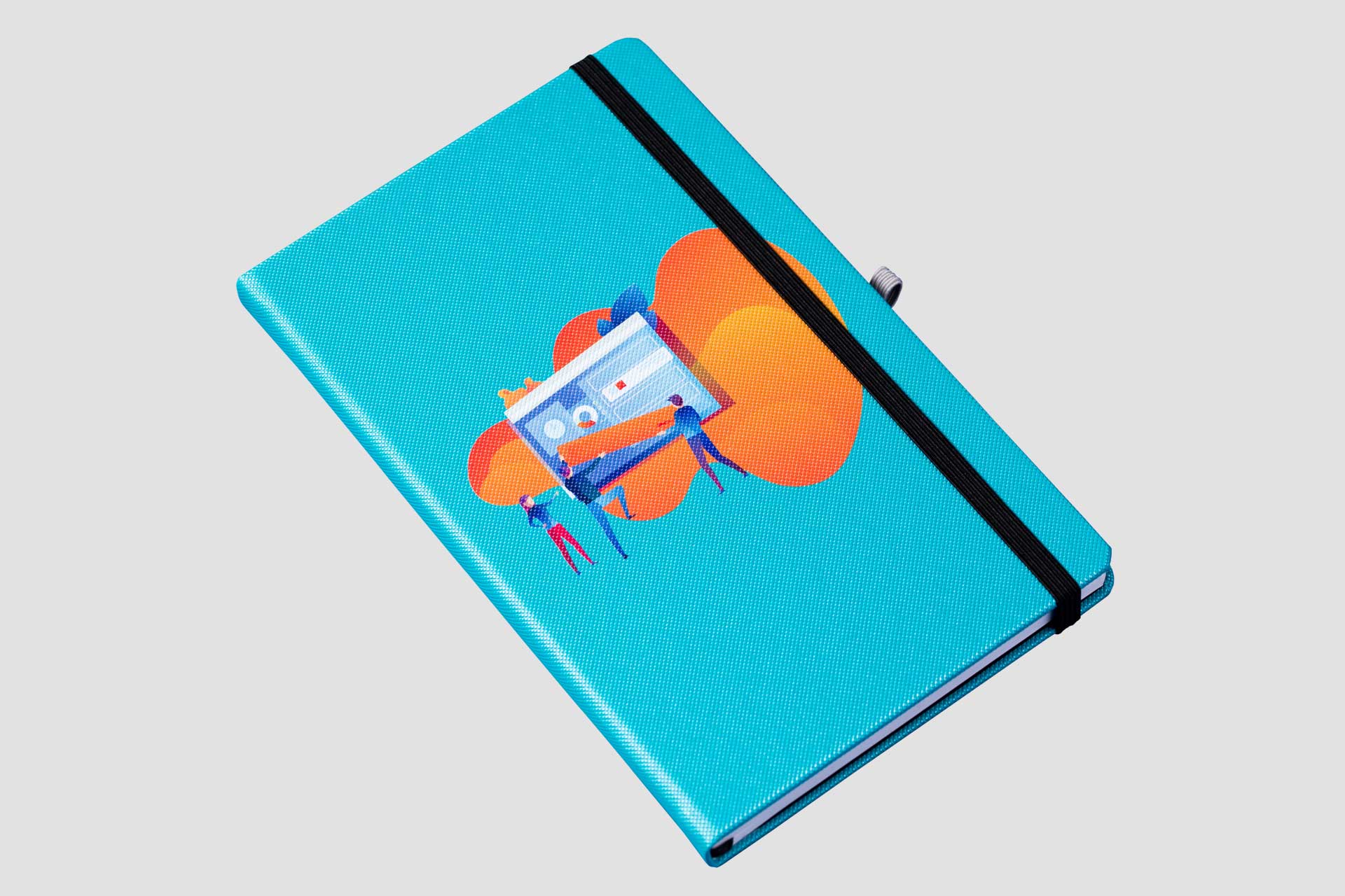 Mix&Match notitieboek met een foliedruk